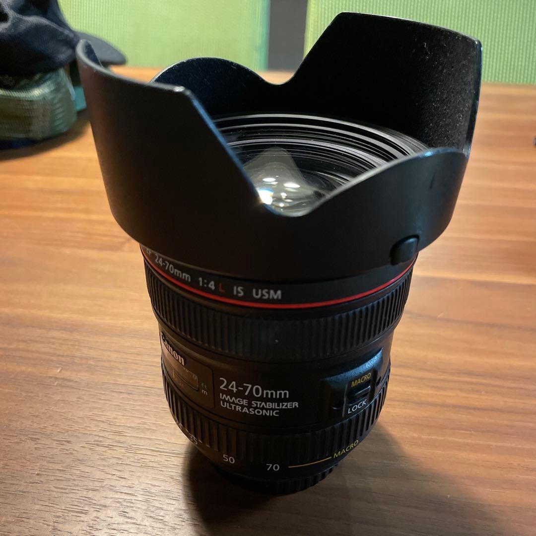 Canon EF 24-70mm F4ズームレンズ　Lレンズ