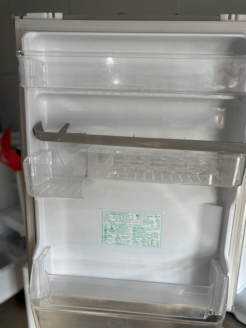 シャープ 3ドア冷蔵庫 SJ-W351E-S 350L 2019年製T