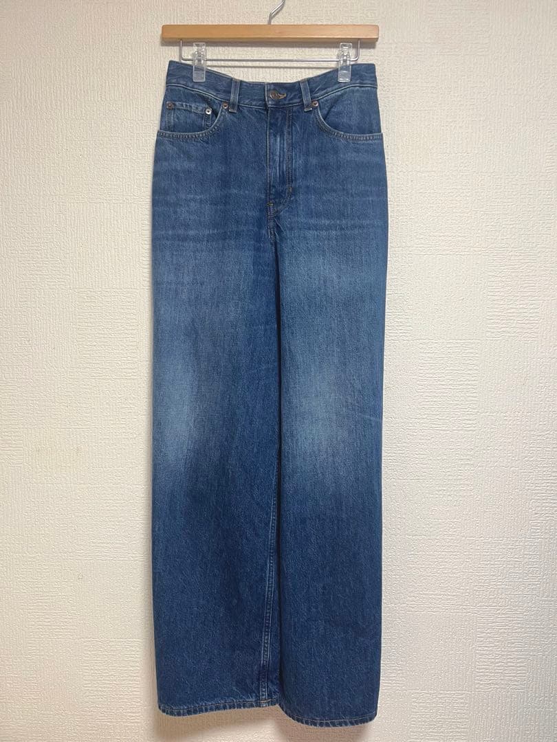 【新品未使用】Chloe ハイライズ ワイドジーンズ