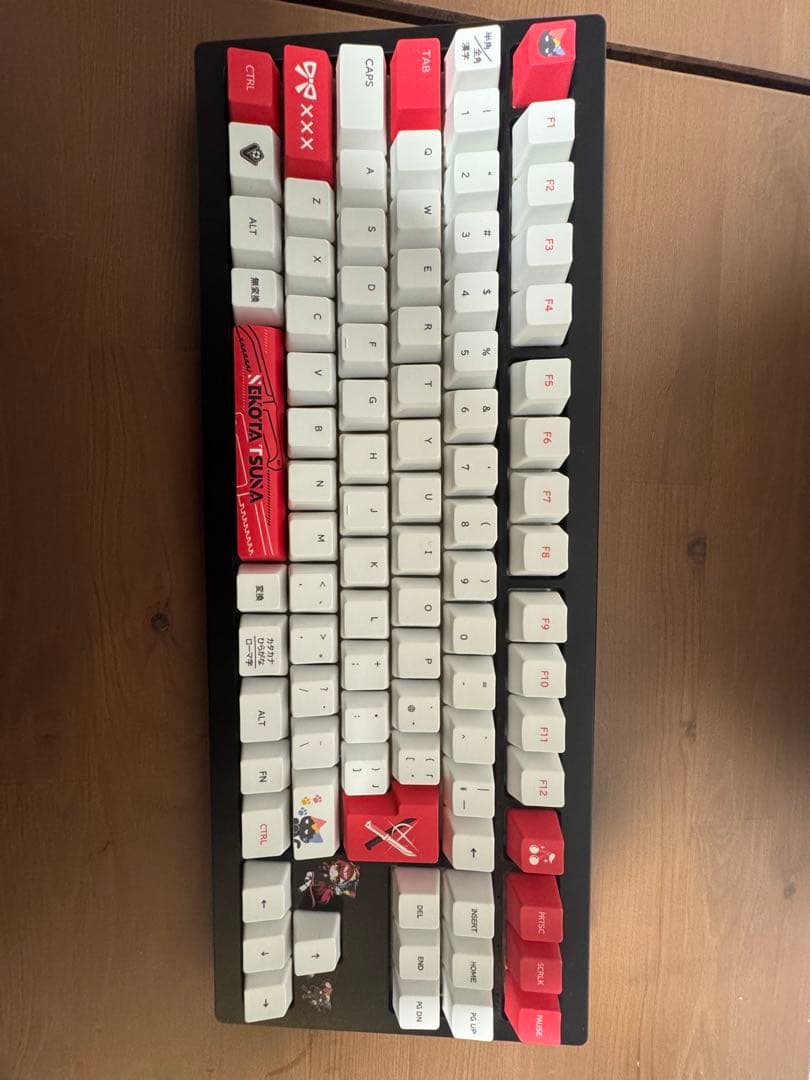 VSPO! GEAR ゲーミングキーボード 猫汰つな　Edition ぶいすぽ