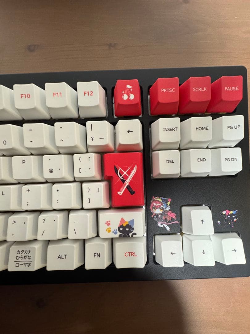 VSPO! GEAR ゲーミングキーボード 猫汰つな　Edition ぶいすぽ