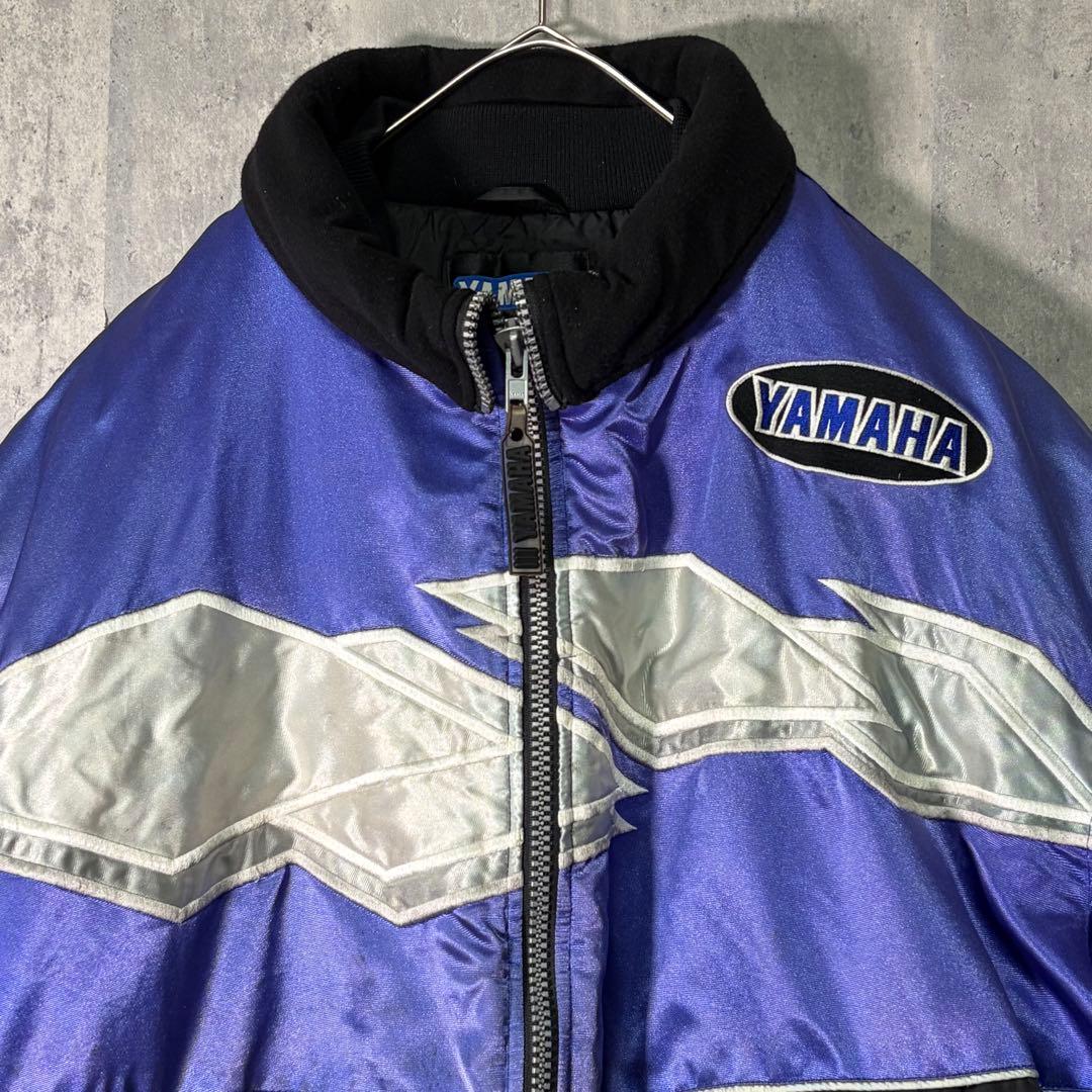 当時物 YAMAHA レーシング ブルゾン 防寒 中綿