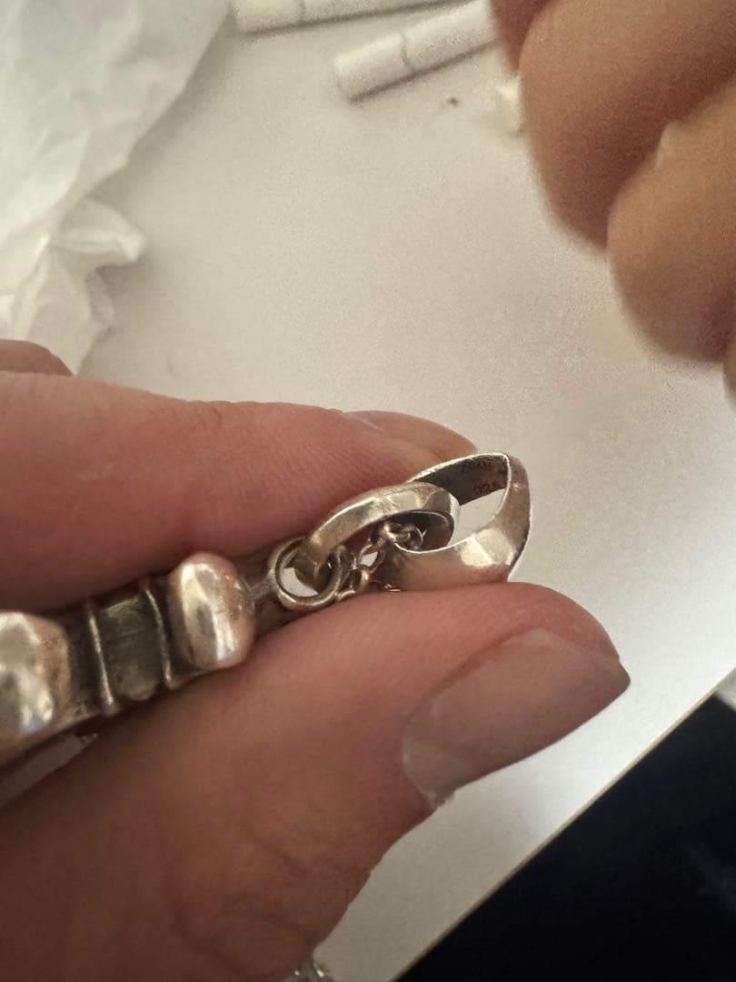 シルバー925 BSフレアネックレス