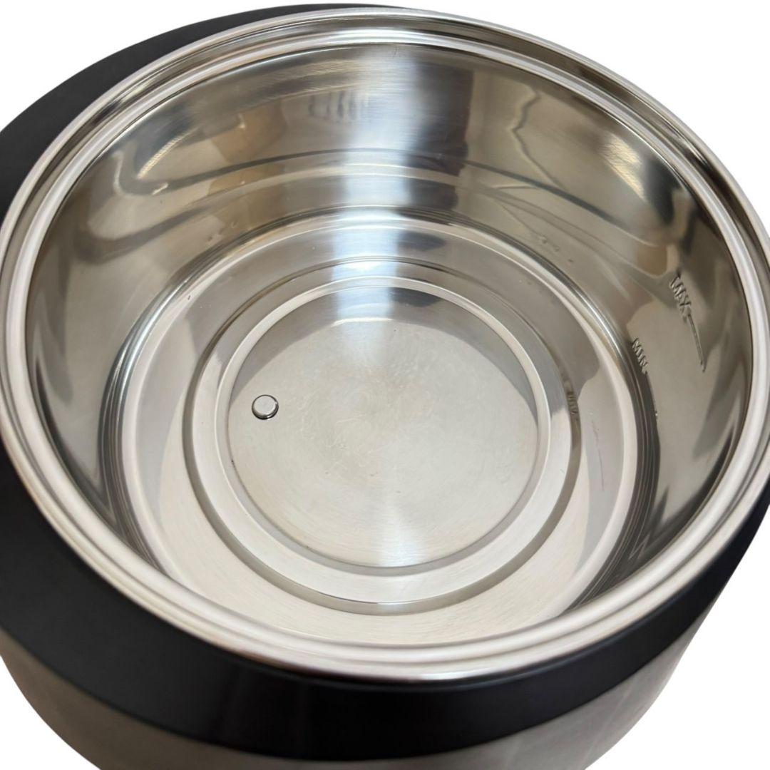 未使用 O'MUSU オムス Ocrasi せいろ電気蒸し器 OS01 ブラック