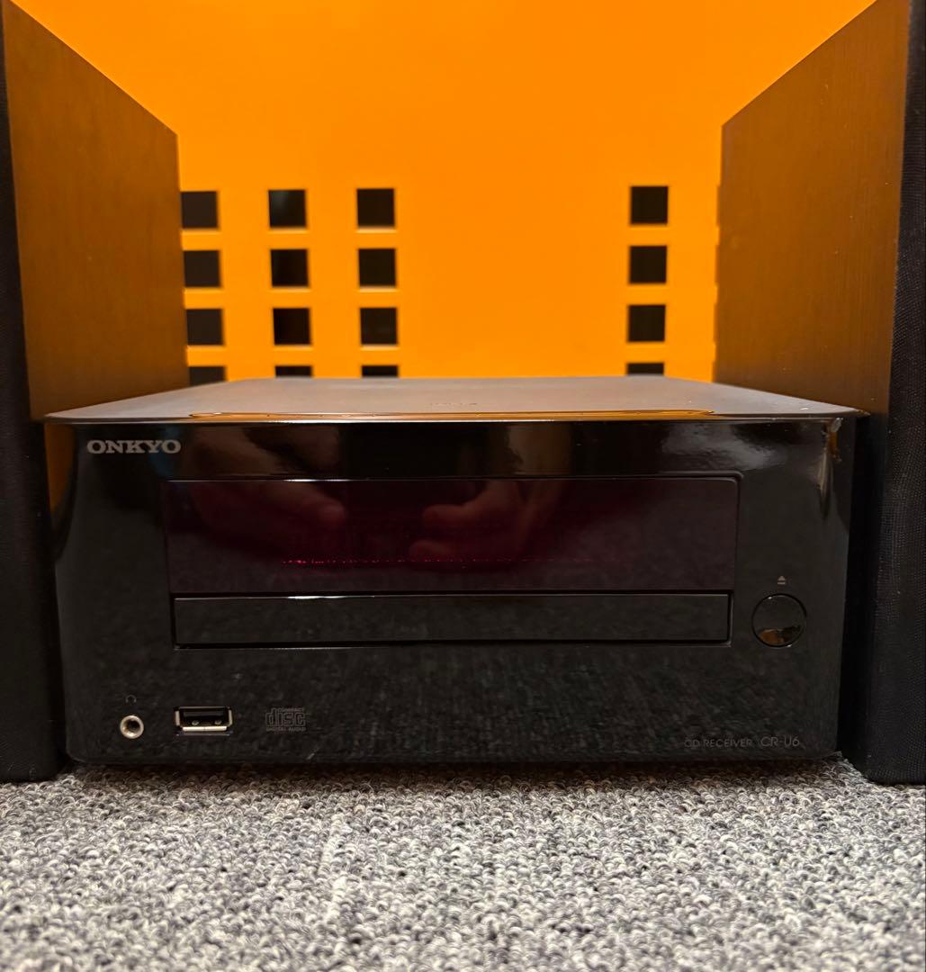 ONKYO CR-U6 CD ミニコンポ　リモコン付き