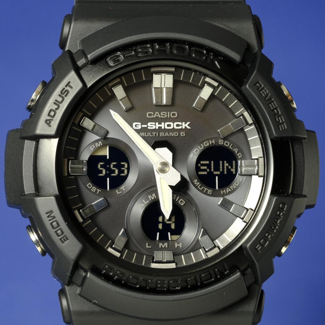 【綺麗】G-SHOCK GAW-100B 電波ソーラー／ビッグケース (235)