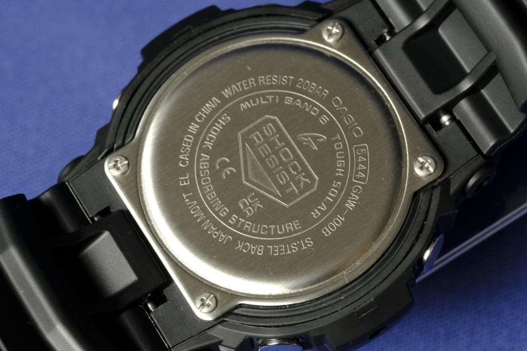 【綺麗】G-SHOCK GAW-100B 電波ソーラー／ビッグケース (235)