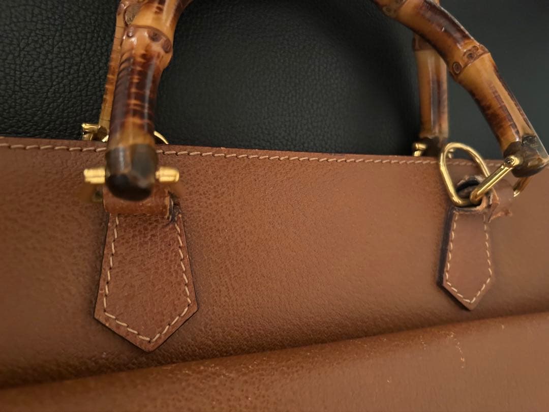 グッチビジネスバッグ　バンブー2way