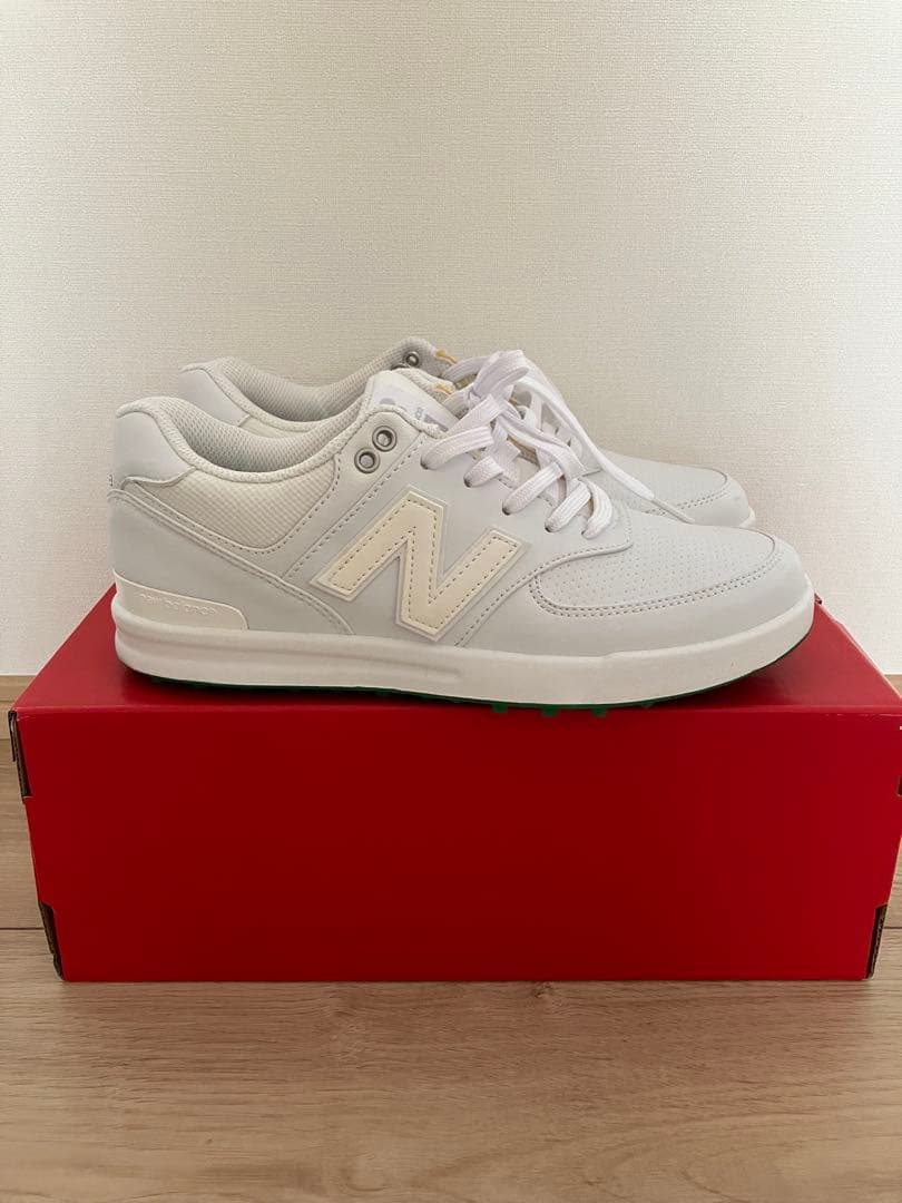 ニューバランス 23.5　UGC574JW ゴルフ　シューズ　スパイク