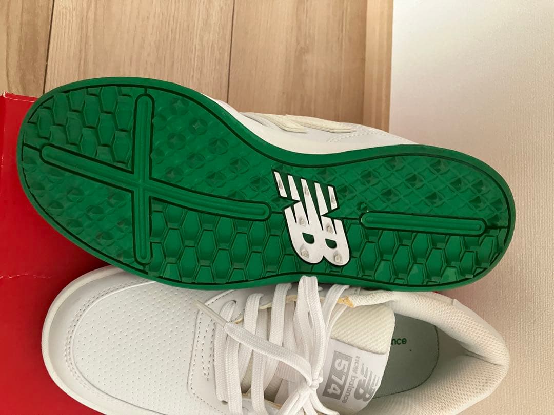 ニューバランス 23.5　UGC574JW ゴルフ　シューズ　スパイク