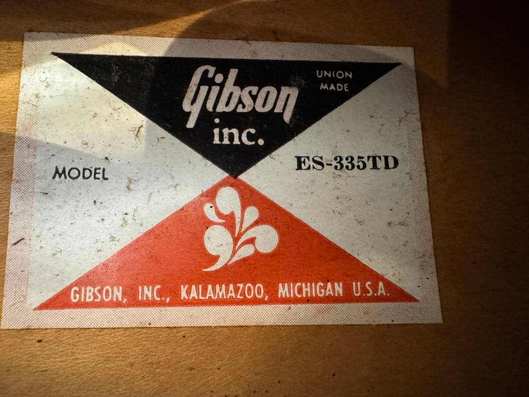 Gibson ギブソン ES-335TD 79 ハードケース付き