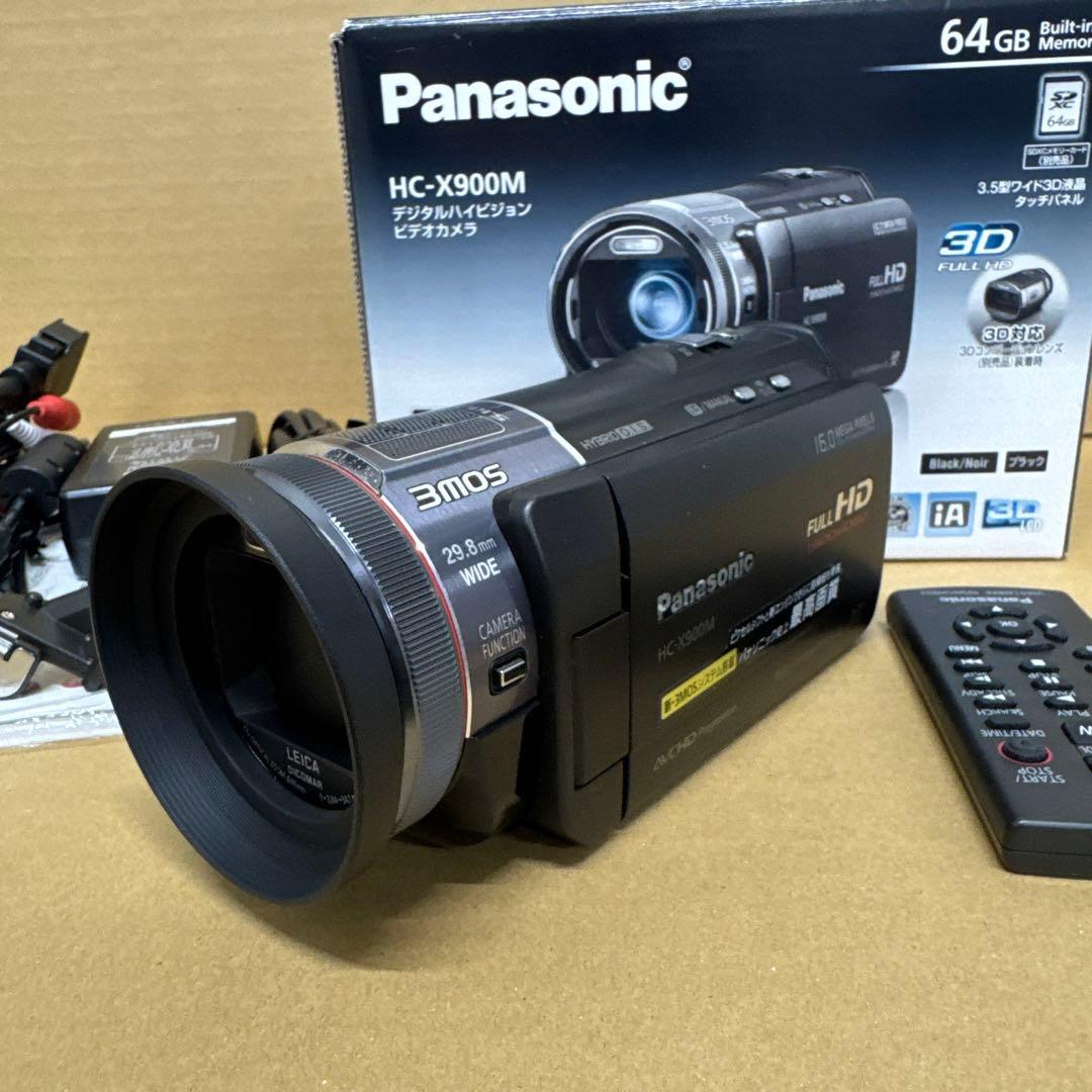 Panasonic 美品　HC-X900M デジタルビデオカメラ　64G