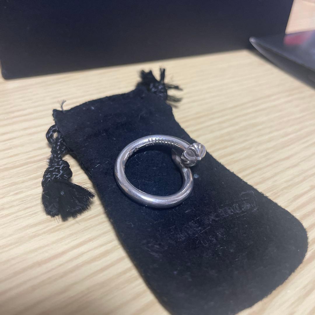 Chrome Hearts シルバーリング　クロスボール