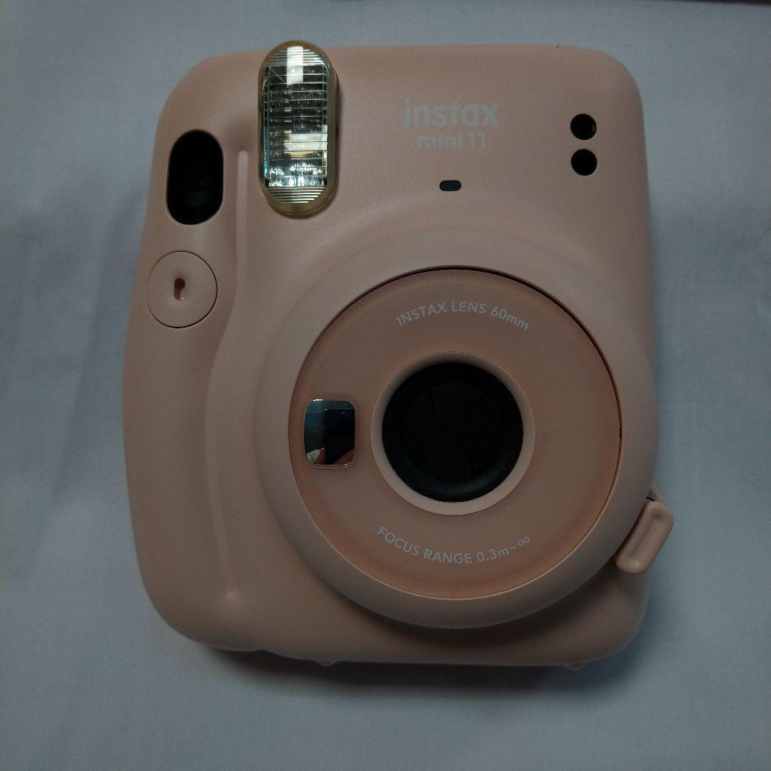 美品　FUJIFILM instax mini 11 富士　チェキ　ピンク