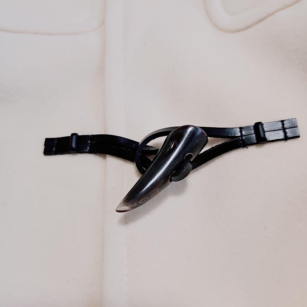 極美品✨MCAFEE ウールメルトン　ロングダッフルコート　オフホワイト　36