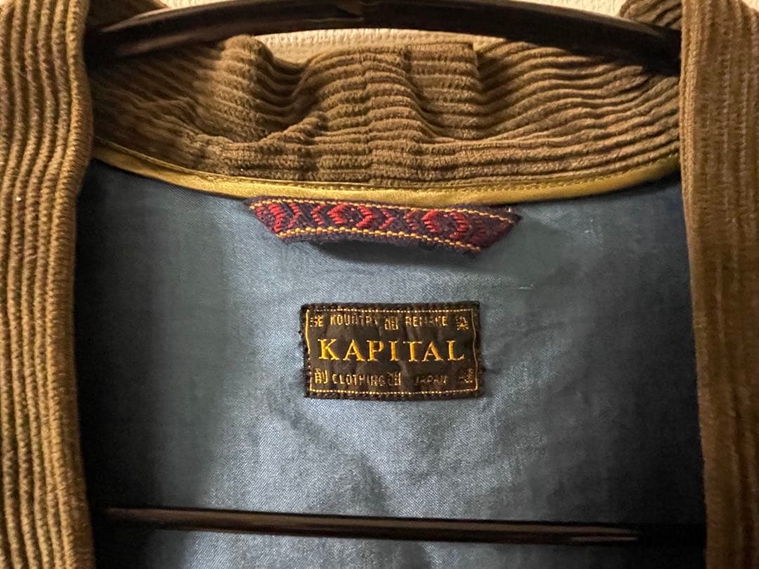 ☆希少 kapital アイヌ ベッツィーロス SHA-KA-COAT☆