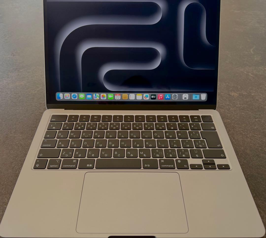 M2 MAC BOOK AIR 8GB/256GB スペースグレイ