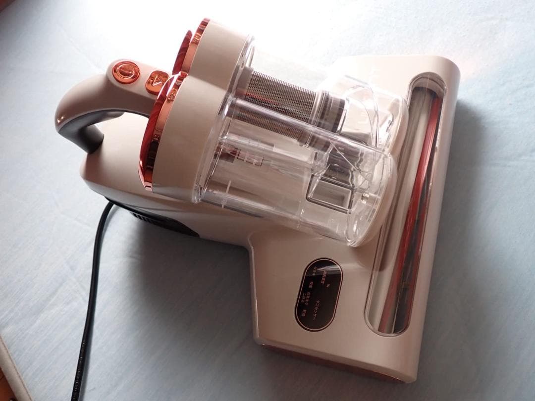 ダニ感知 布団クリーナー UVダニ掃除機強力吸引 パワフルたたき