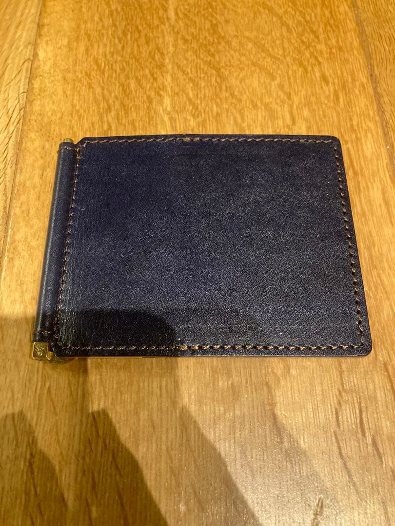 【新品未使用】マネークリップ　PARLEY（パーリィー）　本革