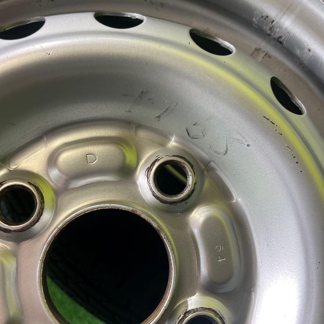 ダイハツ純正バリ山スタッドレスセット2本分 1687-① 送料込み