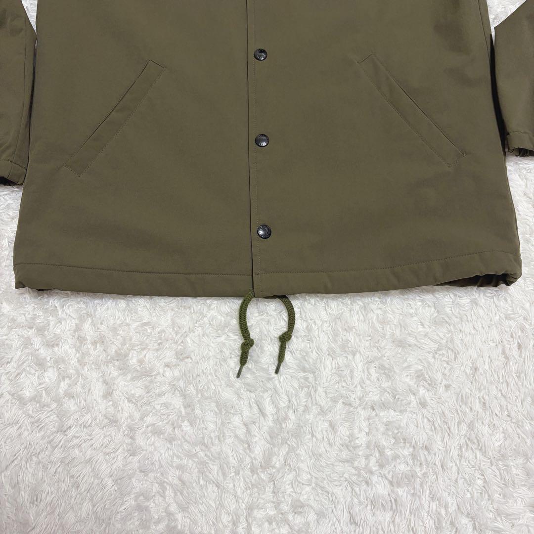 ✨未使用級✨ SCHOTT コーチジャケット 背面プリント カーキ S size