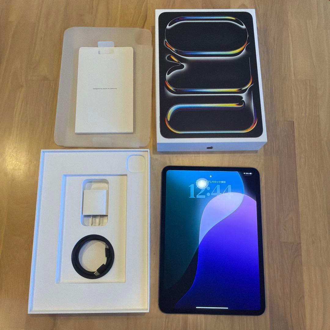 iPad Pro m4 11インチ セルラーモデル 256GB 美品