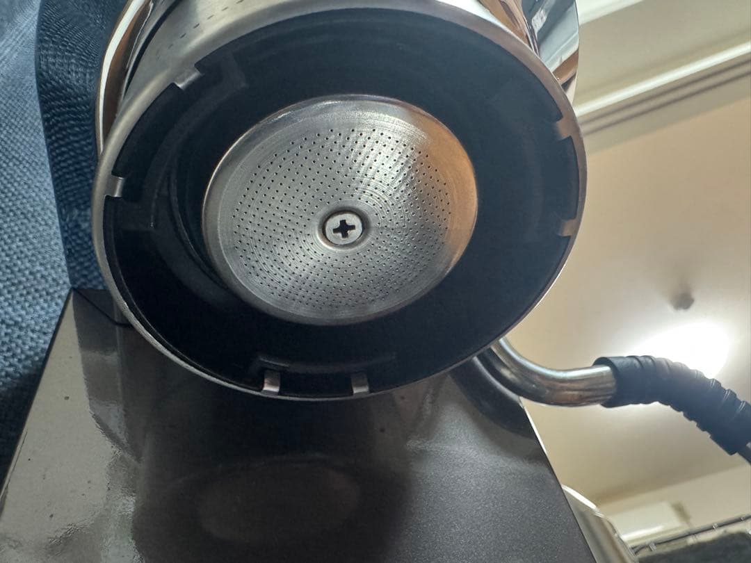 【えりか】【美品】デロンギ EC885J グレー カスタムパーツ付