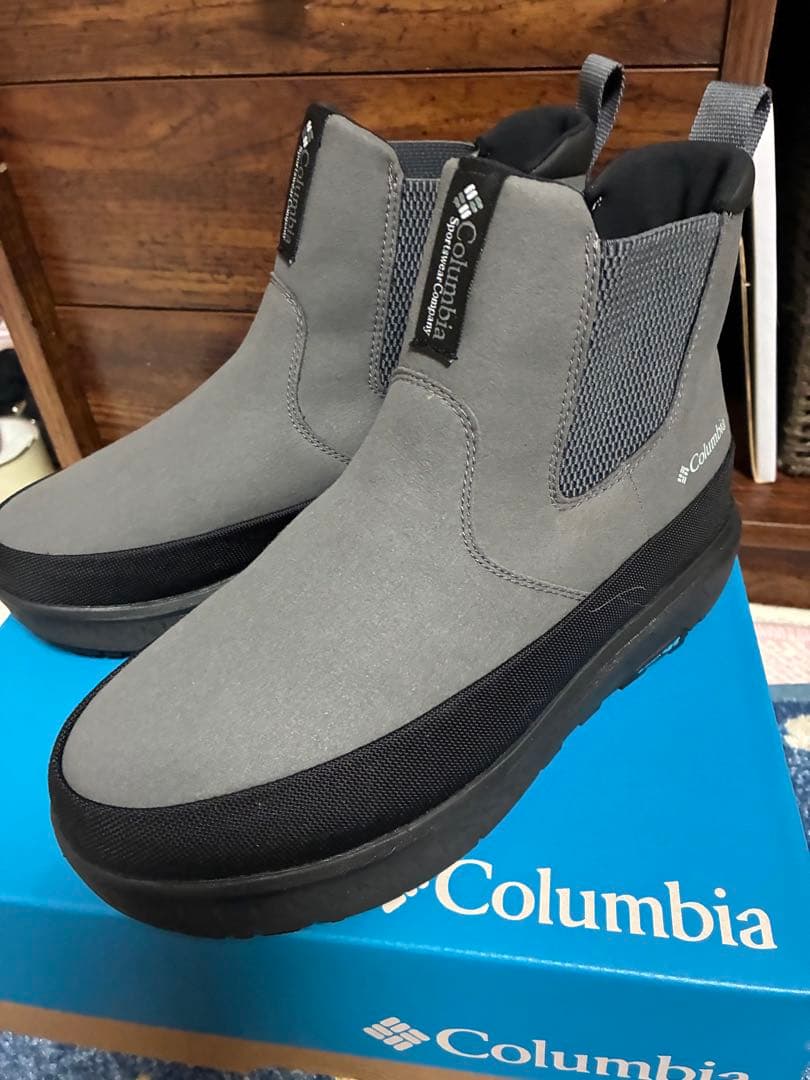 コロンビア　スノーブーツ　24cm サイドゴア　イエローテイルアイスマジック