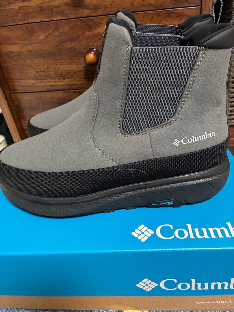 コロンビア　スノーブーツ　24cm サイドゴア　イエローテイルアイスマジック