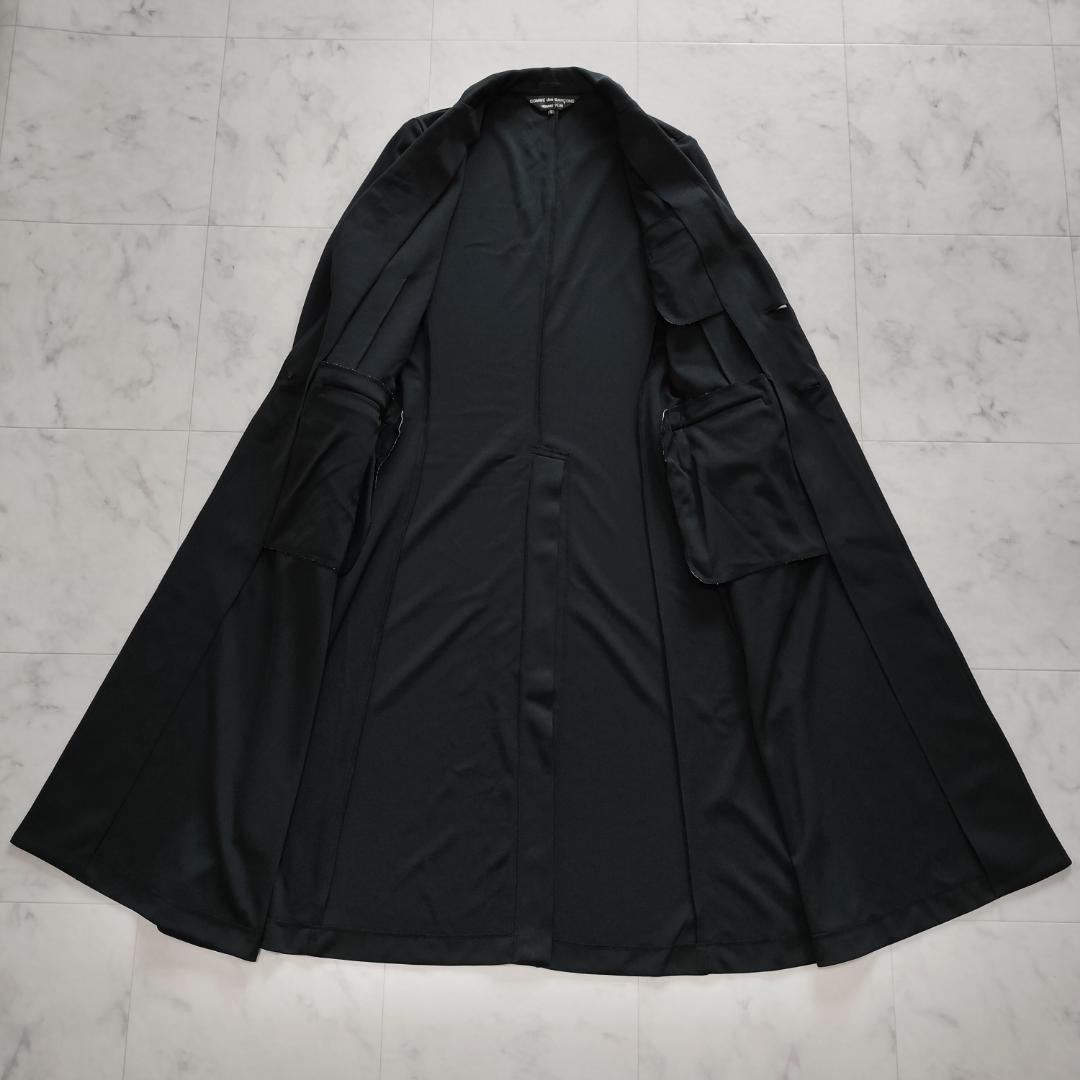 コムデギャルソンオムプリュス 13SS タイヤボタンロングチェスターコート L