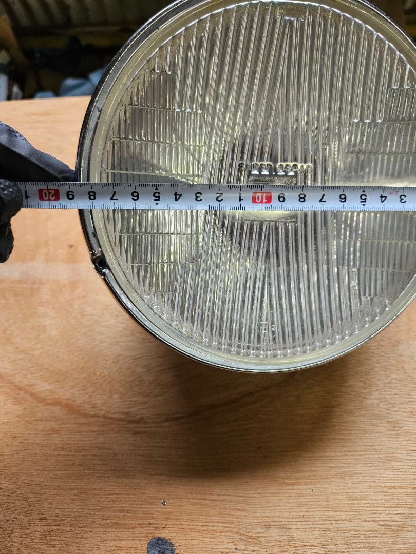 シビエヘッドライト ストーンガード付き