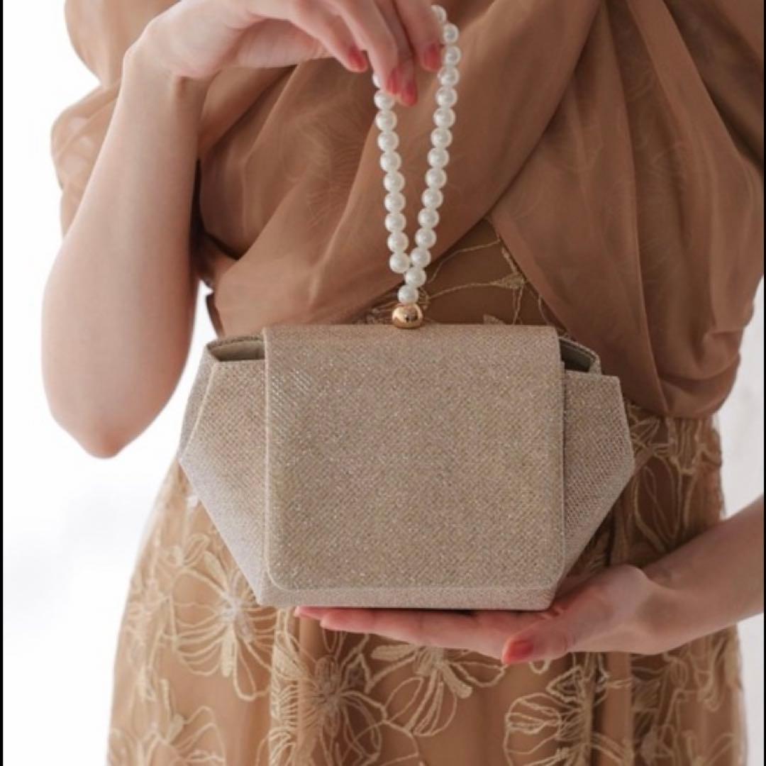 Dorry Doll ドーリードール ラメパンプス・パールハンドルバッグ セット