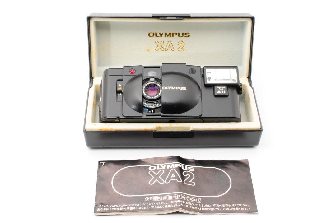 【訳アリ 美品 ケース付き】オリンパス OLYMPUS XA A11 #265