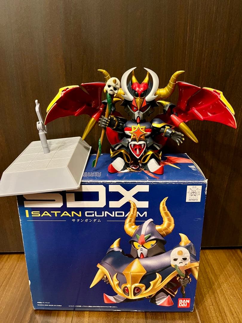 T*J様 ほぼ未使用 SDX サタンガンダム ブラックドラゴン SDガンダム外伝