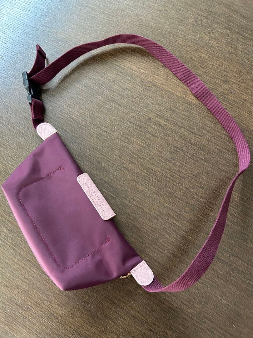 ロンシャン　ウエストポーチ　ボディバッグ　ピンク