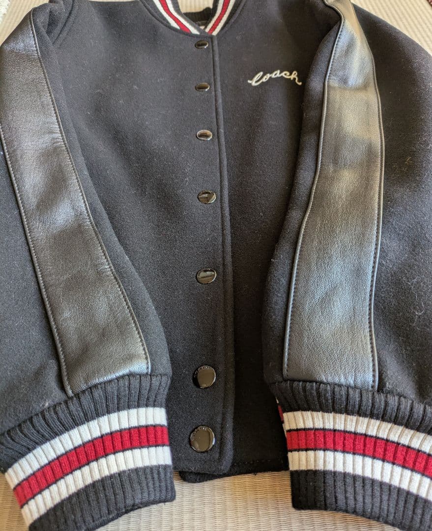 【美品】Disney✕COACHレディーススタジャンMサイズ