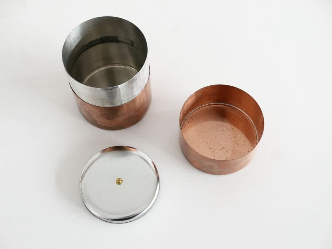 開化堂銅製茶筒