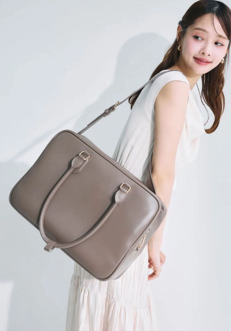 【即日発送】Polaura トラベルボストンバッグmoca