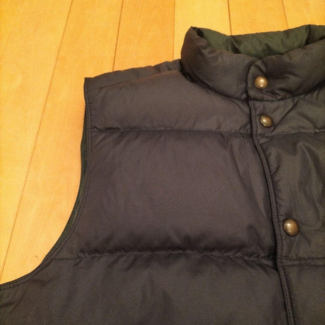 S*o様 Polo Ralph Lauren ネイビー×グリーン ダウンベスト