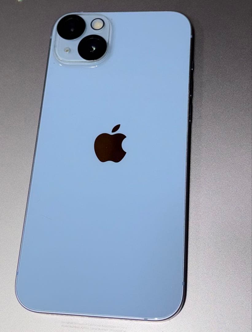 Apple iPhone14プラス ブルー本体