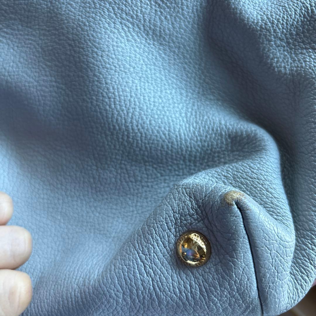 Miu Miu ライトグレー ハンドバッグ