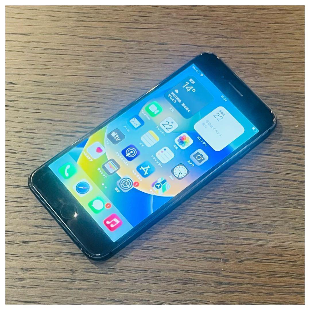 iPhone8Plus ブラック 128GB SIMフリー 本体 動作確認済