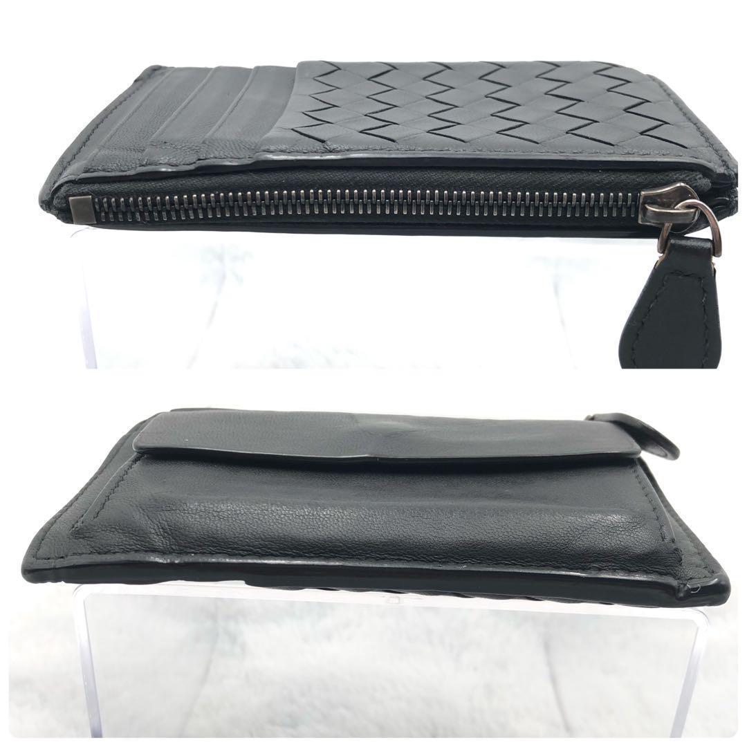 ボッテガ Bottega Veneta カードケース ケース イントレ 黒