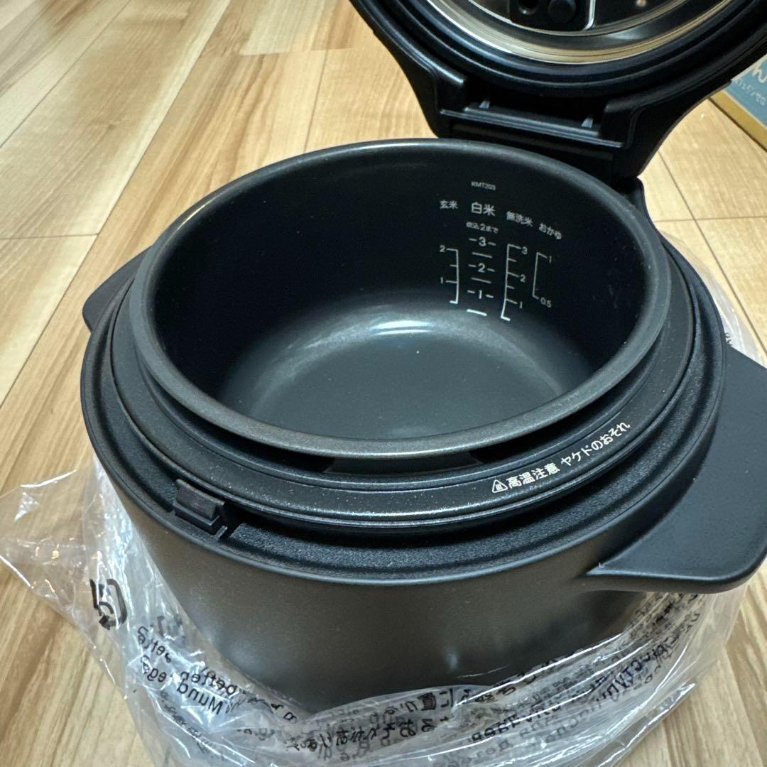 ア*コ様 BALMUDA バルミューダ 炊飯器 K03A-BK