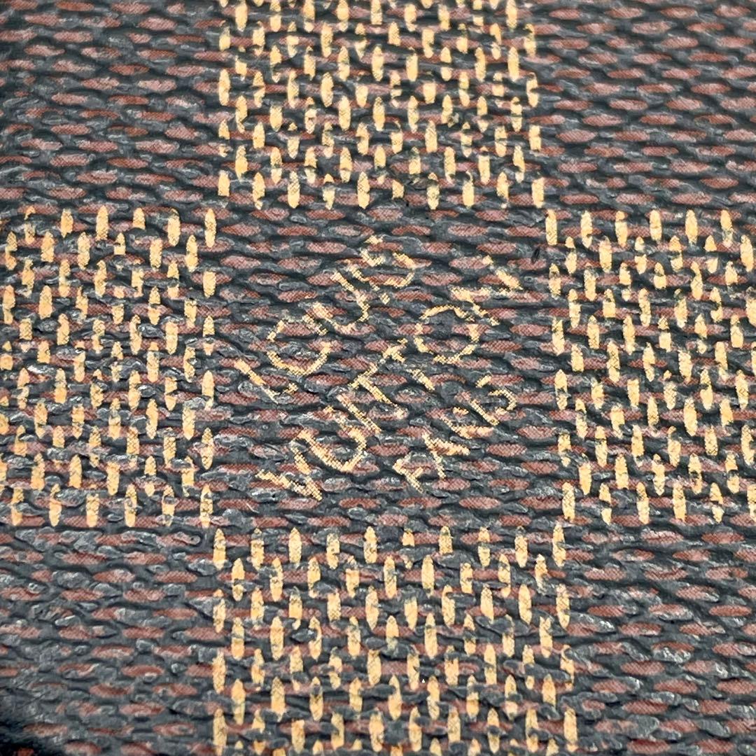 LOUIS VUITTON ダミエ ポシェット クレ キーリング付 パース