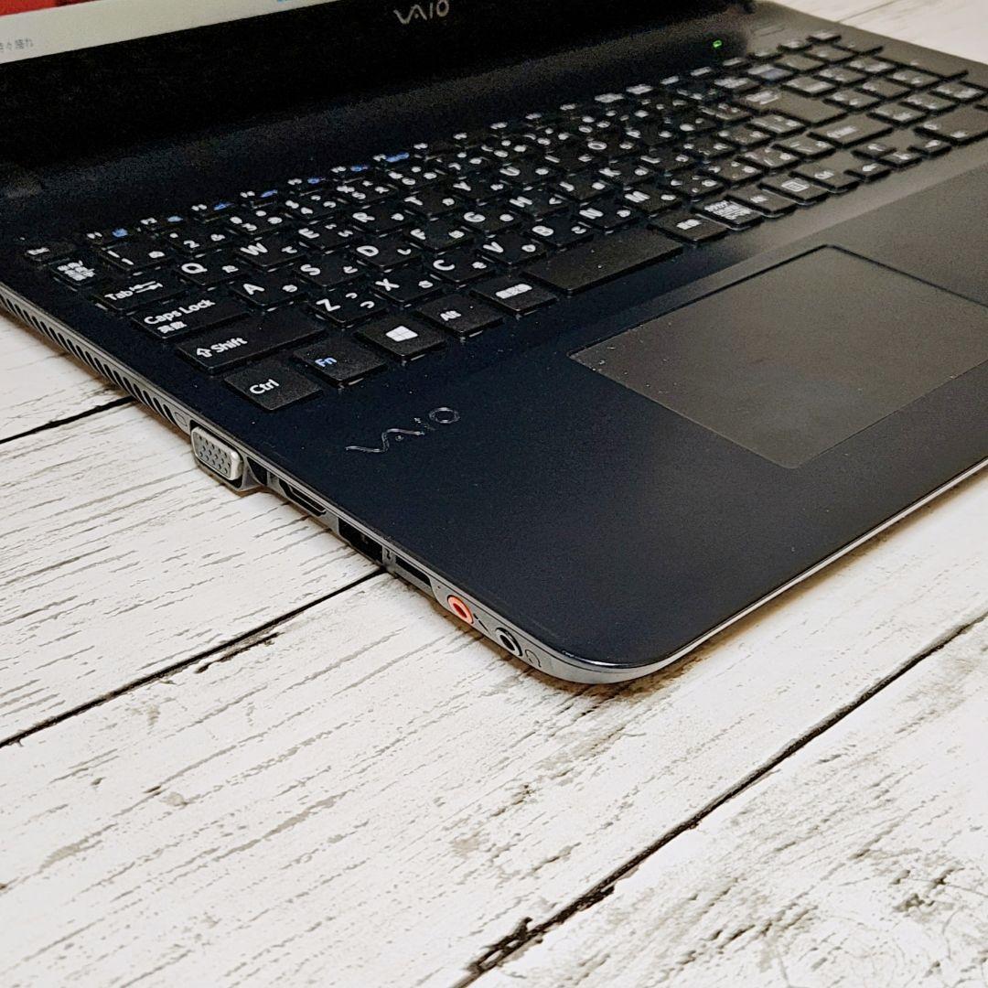 普段使いに♪VAIO ノートパソコン i5 SSD カメラ テンキー DVD