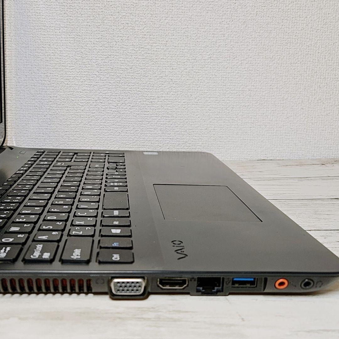 普段使いに♪VAIO ノートパソコン i5 SSD カメラ テンキー DVD