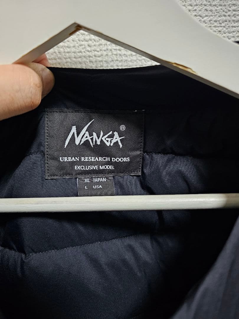 別注　NANGA×DOORS　INNER DOWN JACKETサイズXL