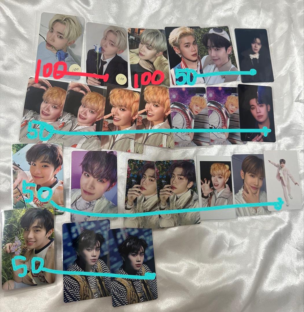 ZEROBASEONE ゼベワン テレ トレカ　バラ売り