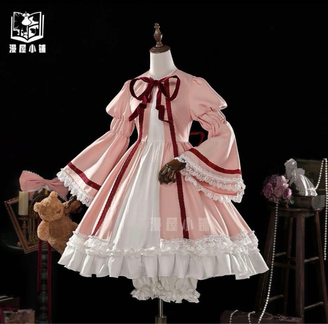 【ゆん】コスプレ衣装セット　ローゼンメイデン 雛莓 Mサイズ